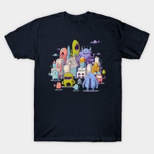 Monster in da city 2 T-Shirt